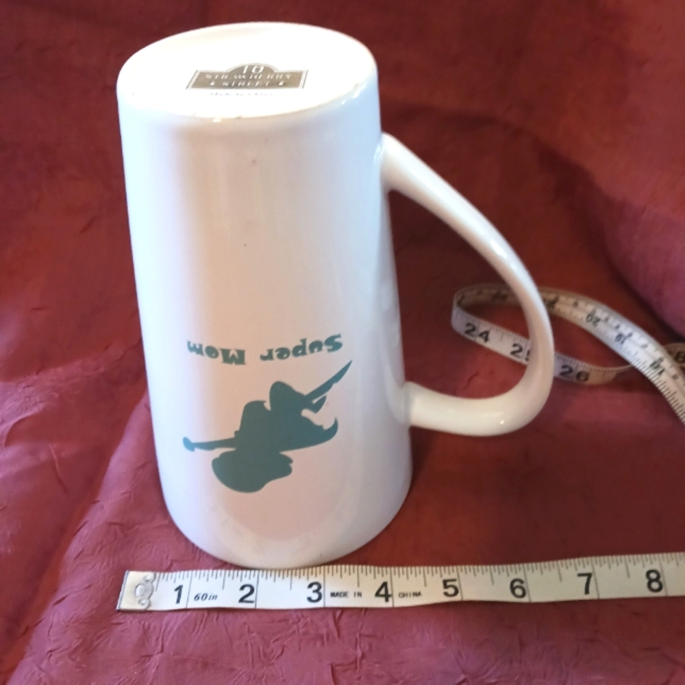 10 Strawberry Street "Super Mom" 26 Oz Mug - Picture 7 of 8